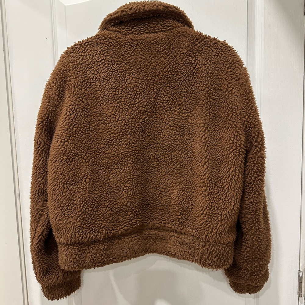 Ardene Brown Teddy Jacket - Picture 2 of 4